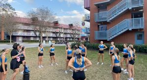 Video post by @corner_canyon_cheer on Instagram
