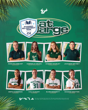 Image post by @usfathletics on Instagram