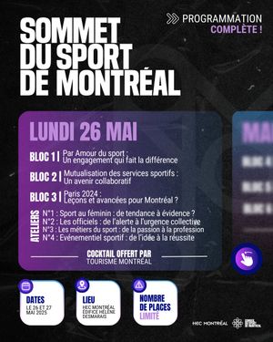 Image post by @conseilsportmontreal on Instagram