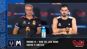 Video post by @melbourneunitedbasketball on YouTube