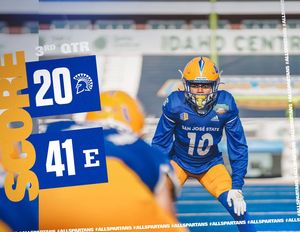 Image post by @sanjosestatefb on Instagram