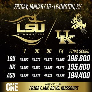 Image post by @lsugym on Instagram