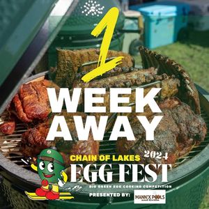 Image post by @chainoflakeseggfest on Facebook