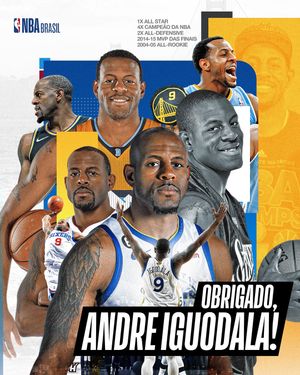 Image post by @nbabrasil on Instagram
