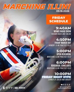 Image post by @marchingillini on Instagram