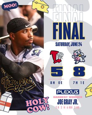 Image post by @WisconsinTimberRattlers on Facebook