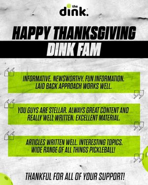 Image post by @thedinkpickleball on Instagram