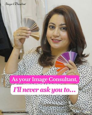 Image post by @imageconsultantsupreet on Instagram