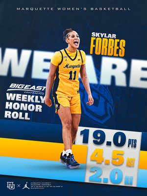 Image post by @marquettewbb on Instagram