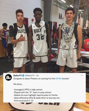 Image post by @ballertv on Instagram