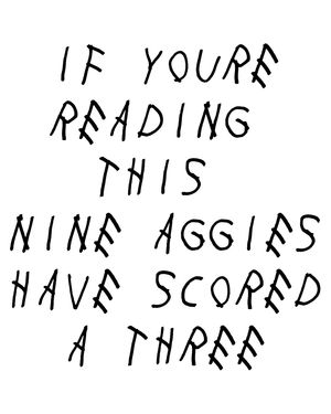 Image post by @aggiembk on Twitter