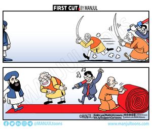 Image post by @manjultoons on Instagram