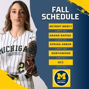 Image post by @umdearbornsoftball on Instagram
