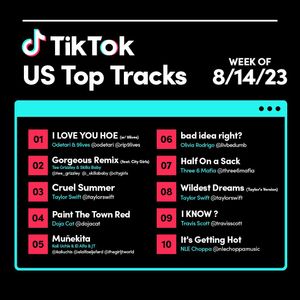 Image post by @musicontiktok on Instagram
