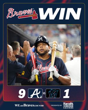 Image post by @braves on Instagram