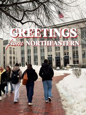 Image post by @northeastern on Instagram