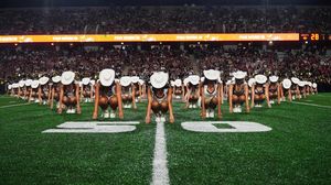 Image post by @txststrutters on Instagram