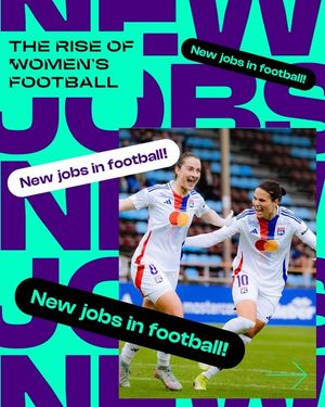 Image post by @theriseofwomensfootball on Instagram