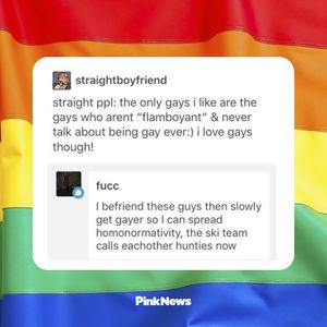 Image post by @pinknews on Instagram