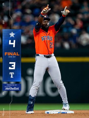 Image post by @astros on Twitter