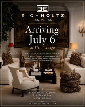 Image post by @EichholtzLasVegas on Facebook