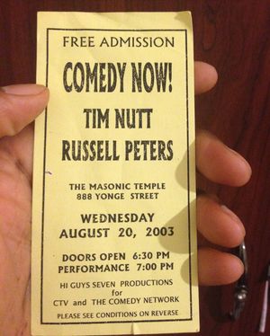 Image post by @russellpeters on Instagram