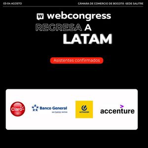 Image post by @webcongress on Instagram