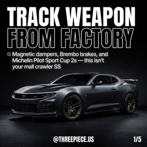 Image post by @threepiece.us on Instagram