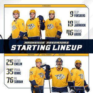 Image post by @predsnhl on Instagram