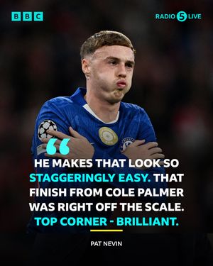 Image post by @5liveSport on Twitter