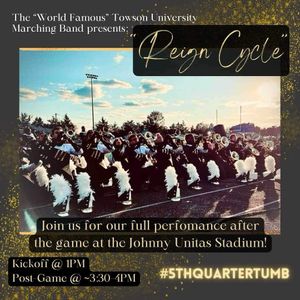 Image post by @towsonband on Instagram