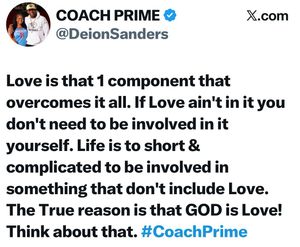Image post by @deionsanders on Instagram