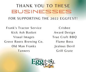 Image post by @chainoflakeseggfest on Facebook