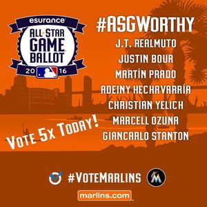Image post by @marlins on Instagram