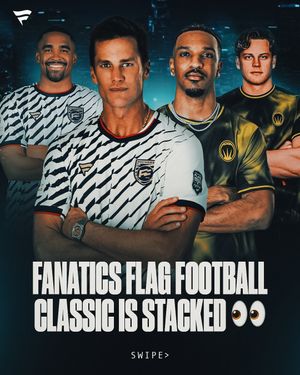 Image post by @fanatics on Instagram