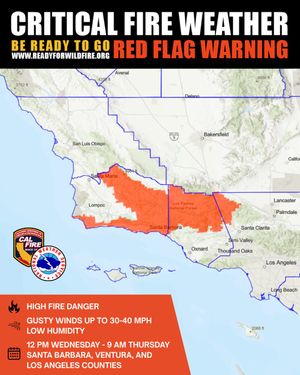 Image post by @calfire on Instagram