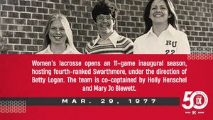 Image post by @RUAthletics on Twitter