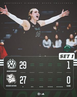 Image post by @NWBearcatVB on Twitter