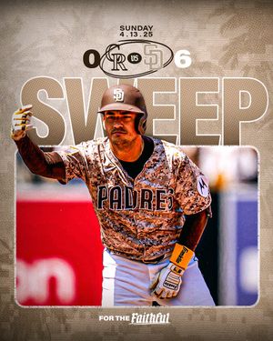 Image post by @Padres on Twitter
