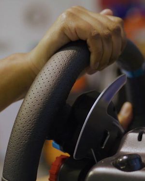 Video post by @CarvanaRacing on Facebook
