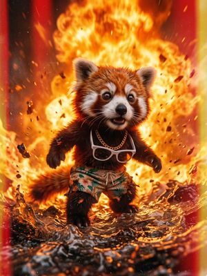 Image post by @redpandavx on Instagram