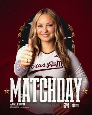 Image post by @aggievolleyball on Instagram