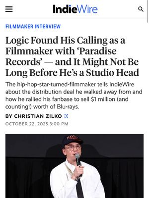 Image post by @logic on Instagram