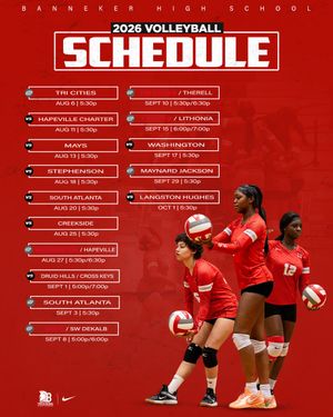 Image post by @banneker_athletics on Instagram