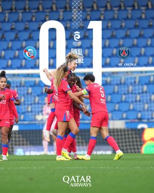 Image post by @psg_feminines on Instagram