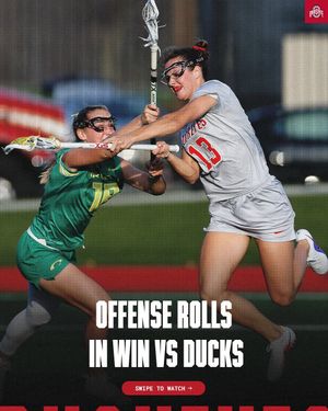 Image post by @ohiostatewlax on Instagram