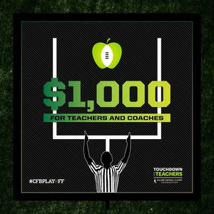 Image post by @CollegeFootballPlayoff on Facebook
