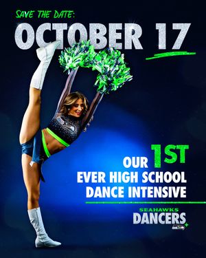 Image post by @seahawksdancers on Instagram