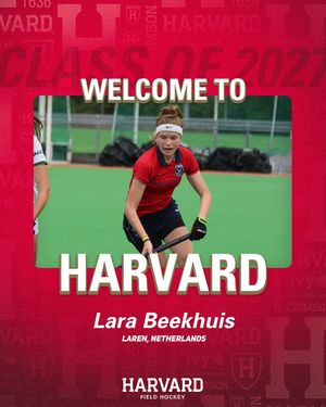 Image post by @harvardfieldhockey on Instagram