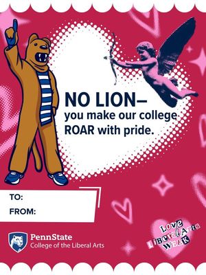 Image post by @pennstateliberalarts on Instagram